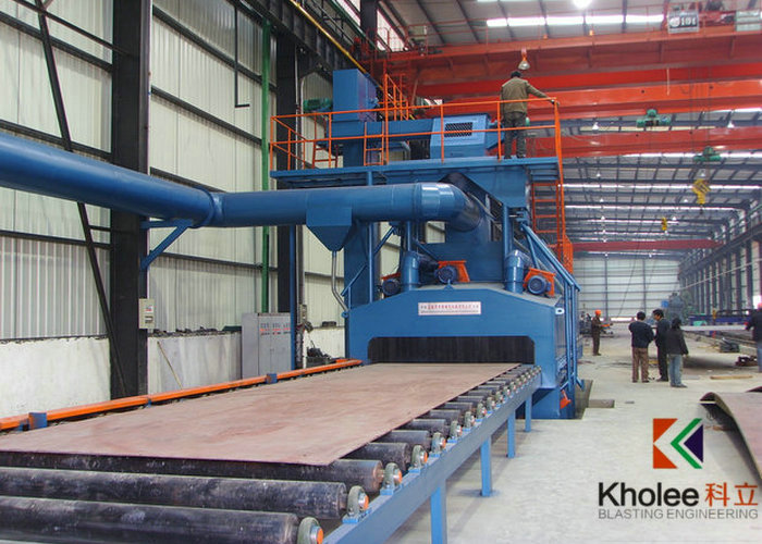 KLB2500-6 Roller Conveyor Shot Blasting Machine