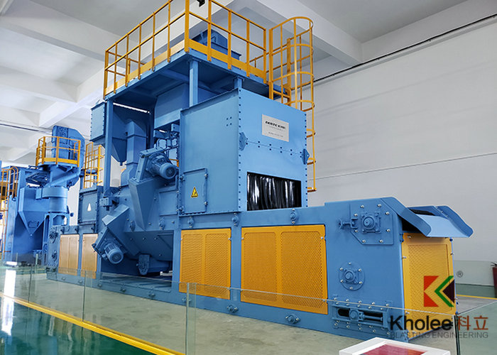 Máquina Granalladora de Cinta de Malla Metálica para Encofrados Metálicos KLWD0618-10 - 副本