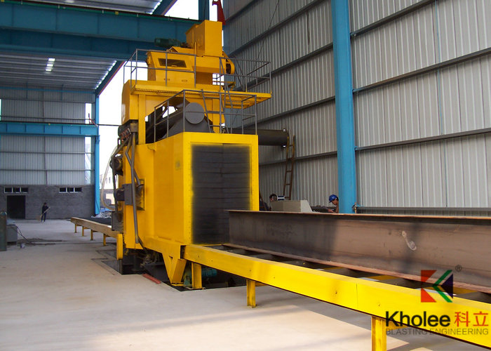Máquina Granalladora para Estructuras Metálicas y Perfiles KLH1220-10