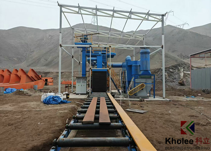 KLH1220-10 Máquina Granalladora para Estructuras Metálicas y Perfiles