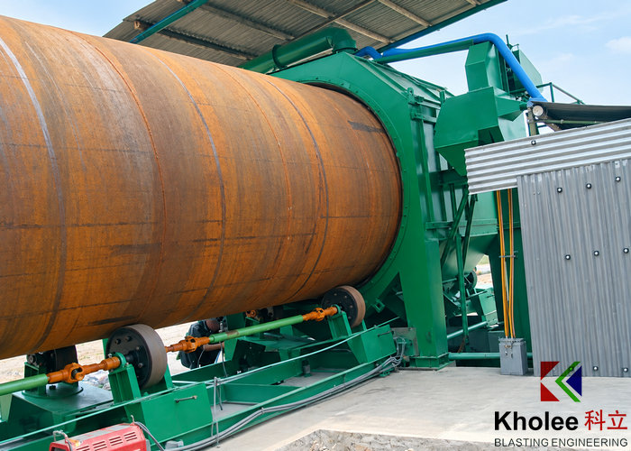 Máquina Granalladora para Tubos de Acero KLGP2000-2