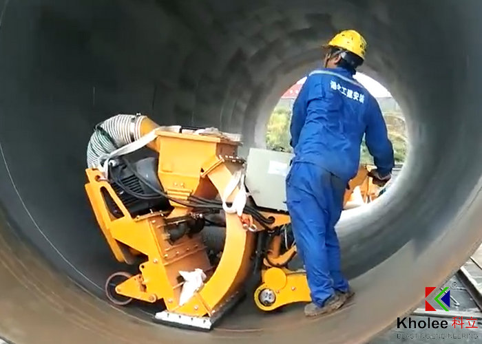 KLRO850 Granalladora móvil por Turbina